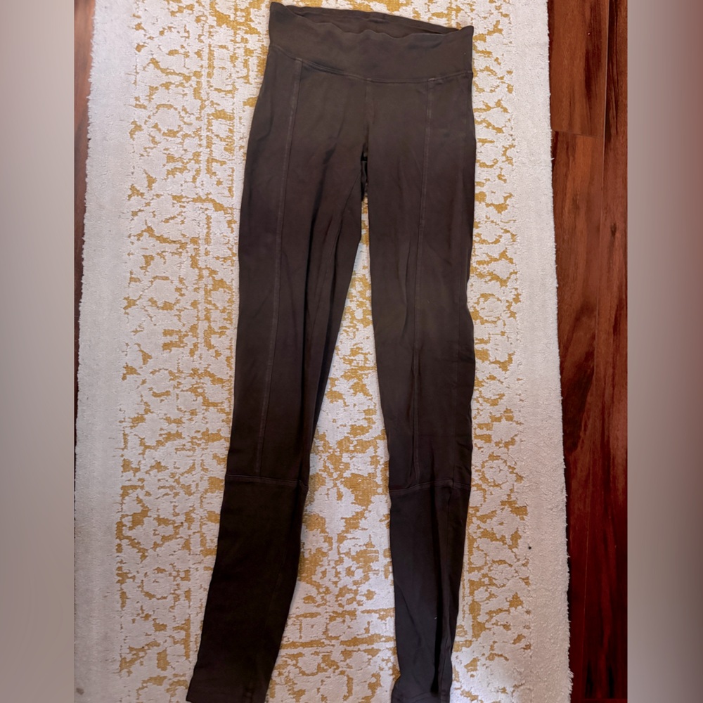Dark Brown High-Waisted Leggings